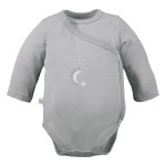 Cardigan bodysuit with star pattern