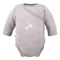 Cardigan bodysuit with teddy bears pattern