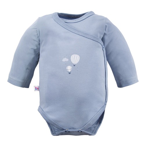 Cardigan bodysuit with balloon pattern