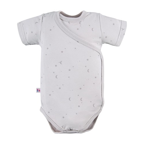 Cardigan bodysuit with star pattern