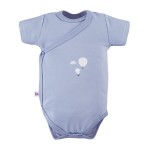 Cardigan bodysuit with balloon pattern