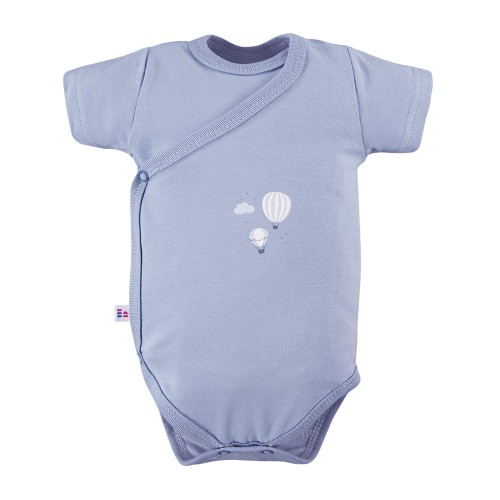 Cardigan bodysuit with balloon pattern