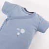 Cardigan bodysuit with balloon pattern