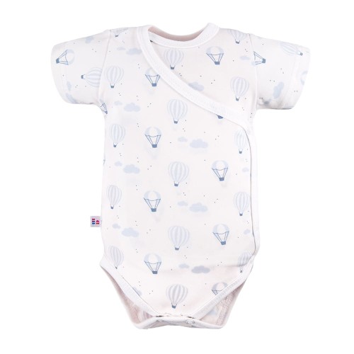 Cardigan bodysuit with balloon pattern