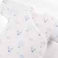 Cardigan bodysuit with balloon pattern