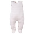 Romper suit beige with delicate print