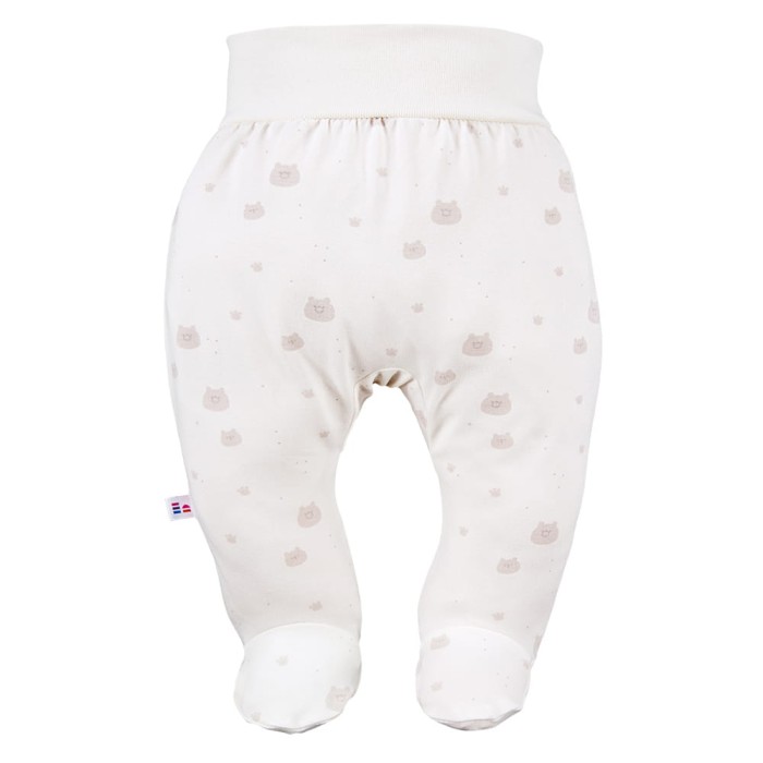 Półśpioch dziecięcy ecru w misie
