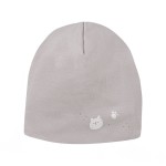 Baby hat with teddy bears pattern