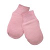 Baby gloves 3-pack pink with flowe pattern