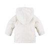 Bluza ecru z kapturem