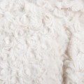 Bluza z baranka dla dziewczynki ecru