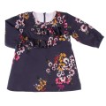 Dress CEREMONY navy flower