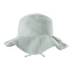 Baby hat muslin light green