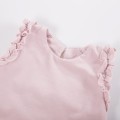 Dress with frills pink