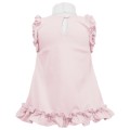 Dress with frills pink