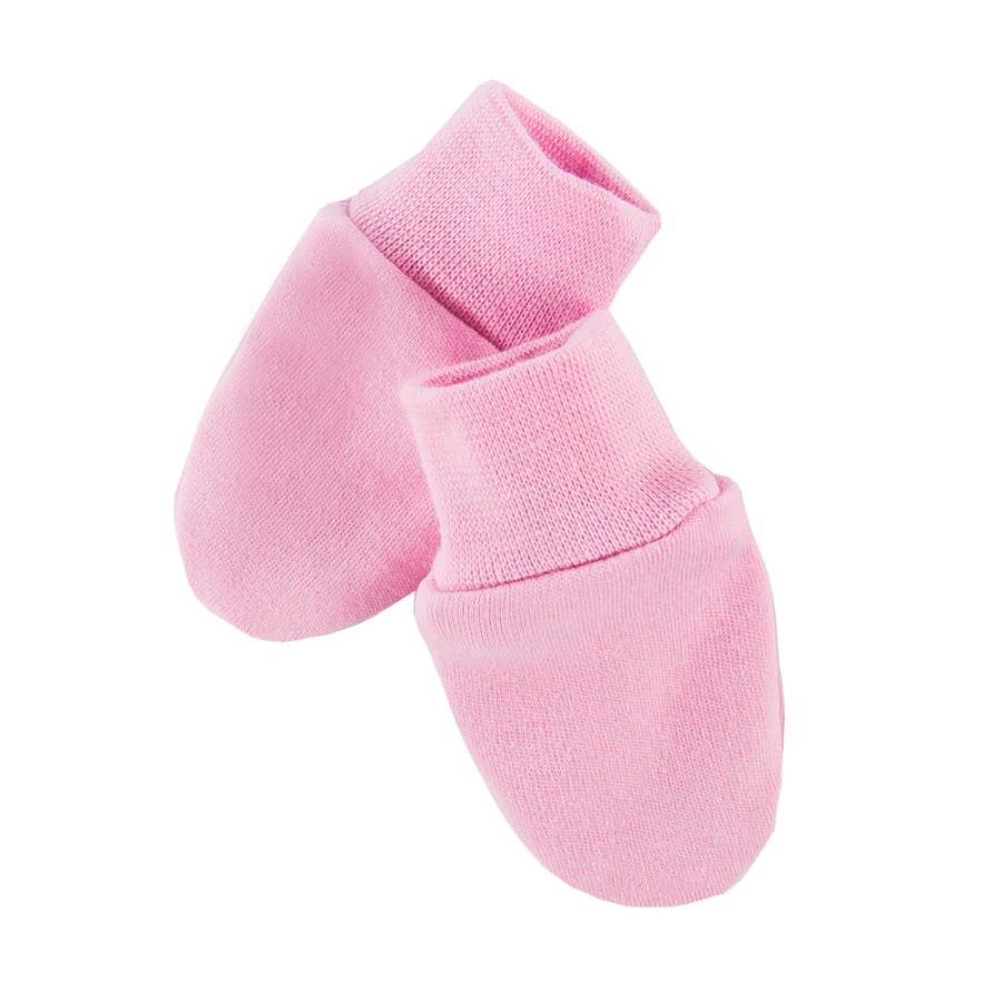 Baby gloves dark pink