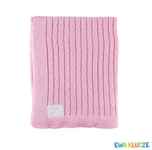 Bamboo blanket TRUE LOVE pink 75x100