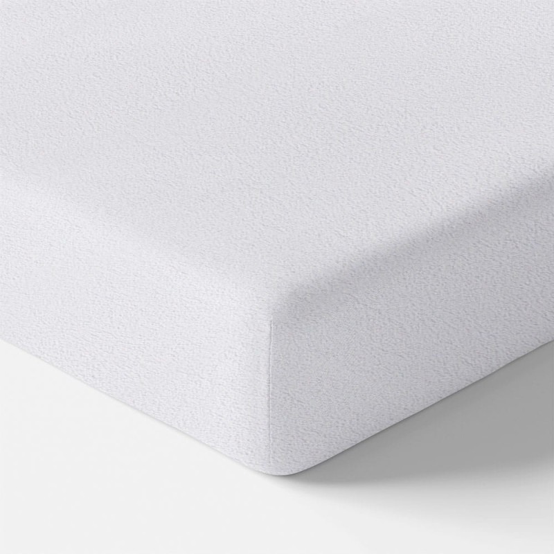 Sheet frotte white