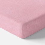 Sheet frotte pink