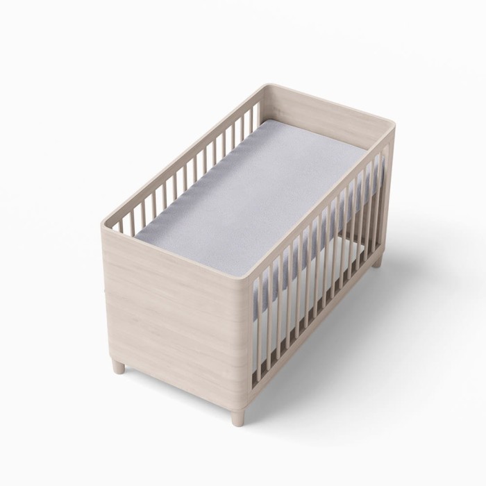 Sheet frotte gray