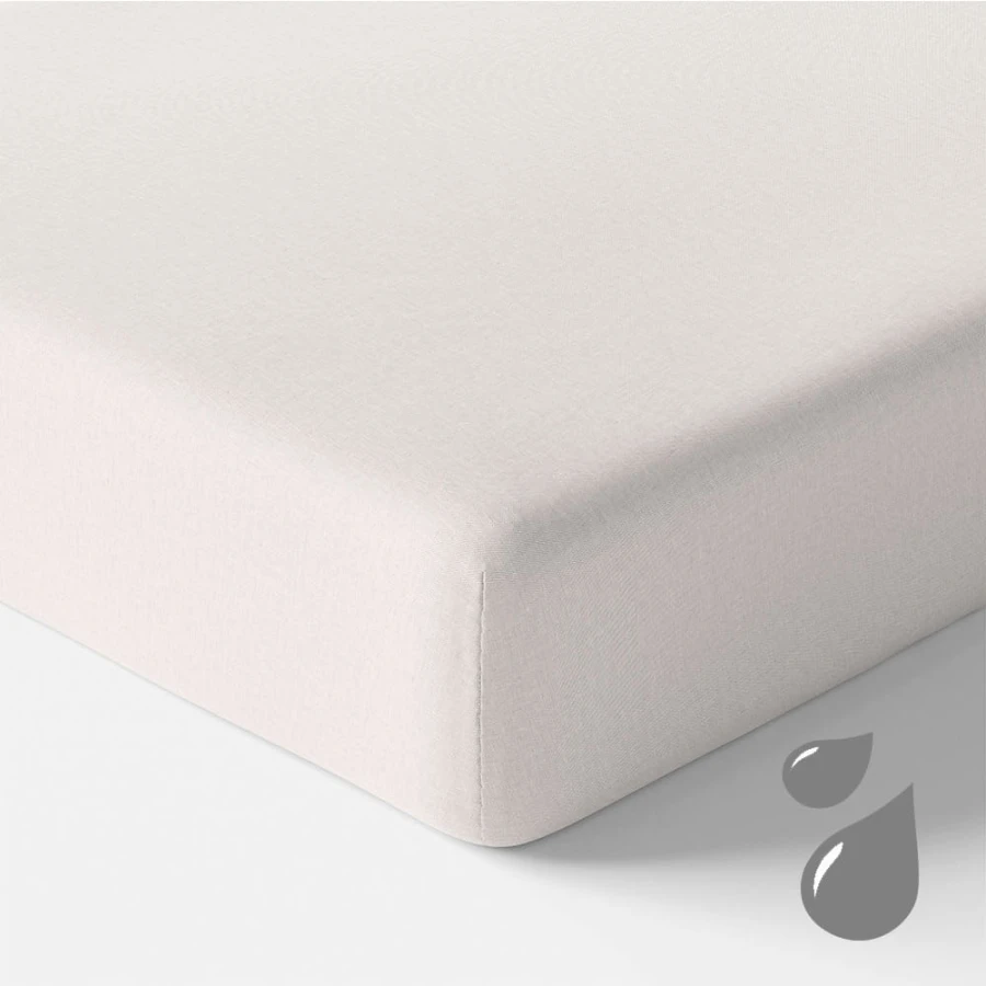 Waterproof sheet ecru