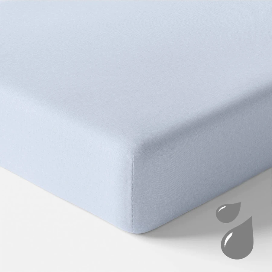 Waterproof sheet light blue