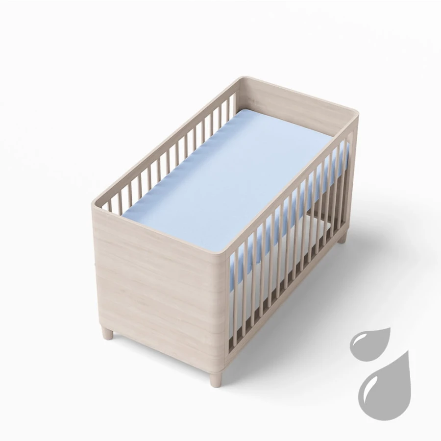 Waterproof sheet light blue