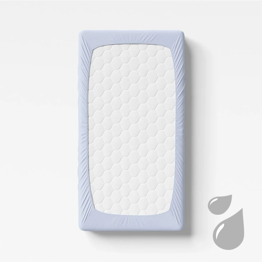 Waterproof sheet light blue