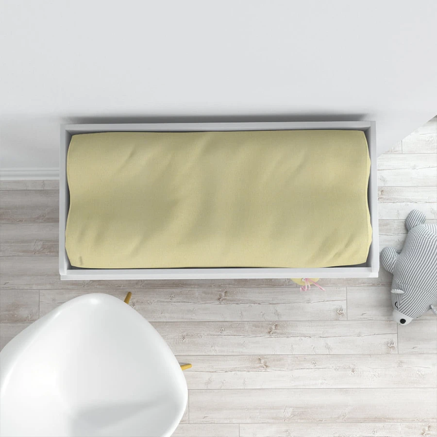 Pokrowiec na przewijak żółty 50x70