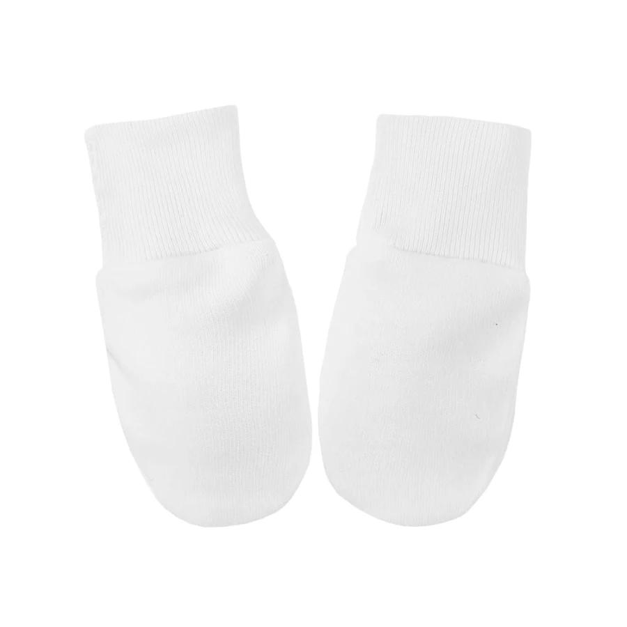 Baby gloves white