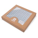 Bamboo blanket in box EEVI blue