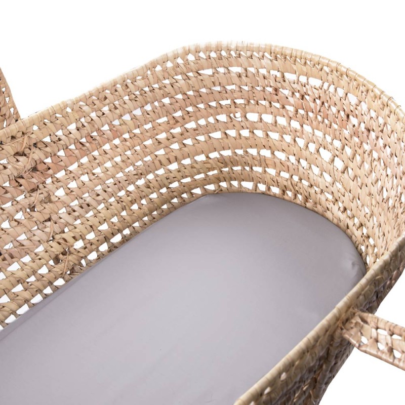 Sheet for the stroller gray 35x70 cm