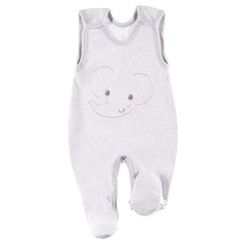 Romper suit TRUE LOVE boy gray 050