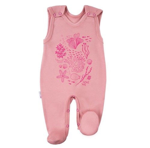 Romper suit CORAL REEF pink
